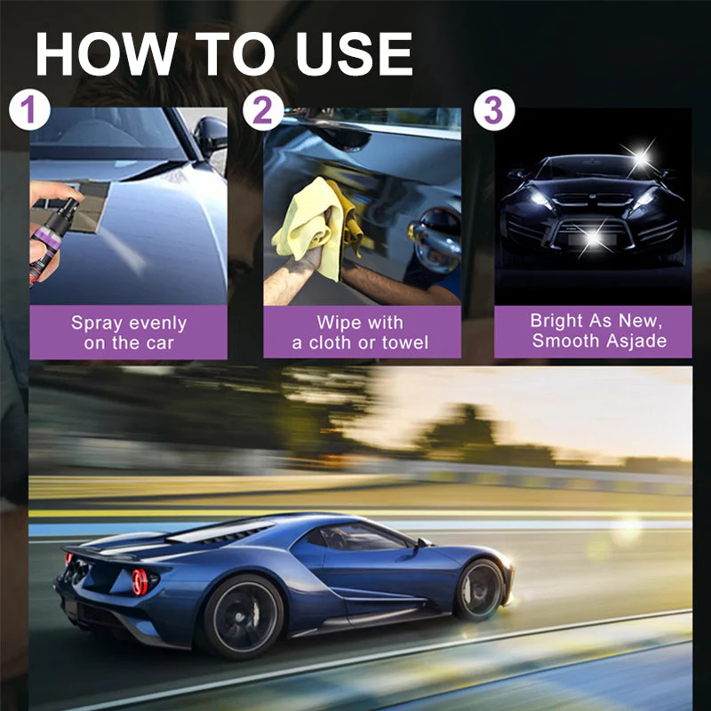 3 in 1 High Protection Quick Car Coating Spray - Image 10