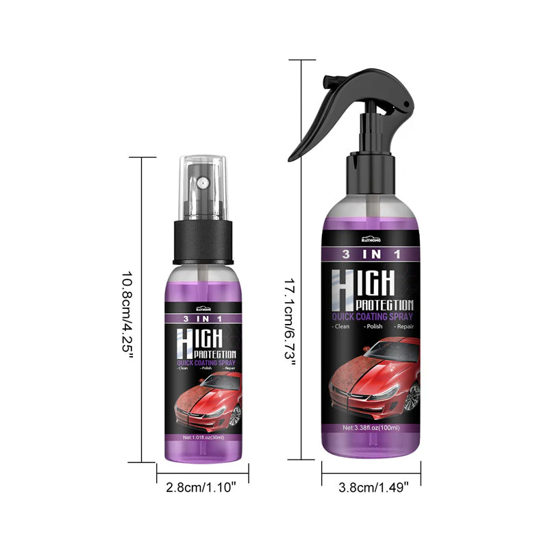 3 in 1 High Protection Quick Car Coating Spray - Image 7
