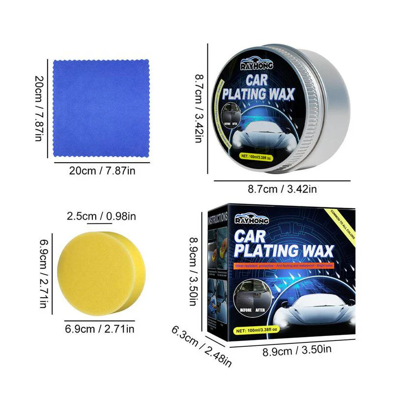 Car Crystal Plating Care Wax - Image 12