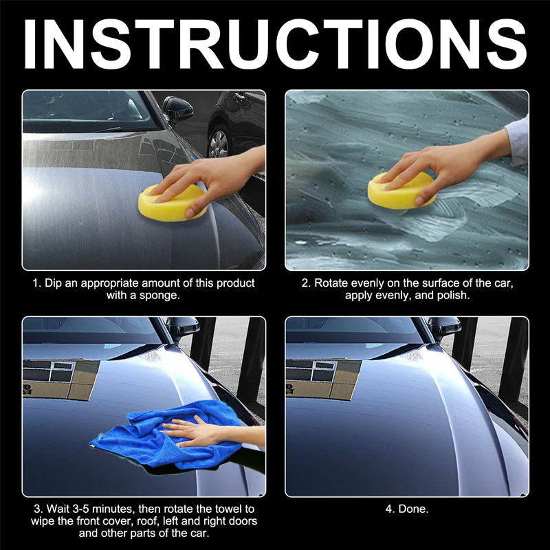 Car Crystal Plating Care Wax - Image 5