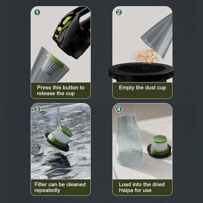 Car Cleaning Handheld Vacuum - Image 11