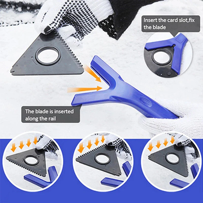 Car Snow Shovel Ice Scraper - Image 6