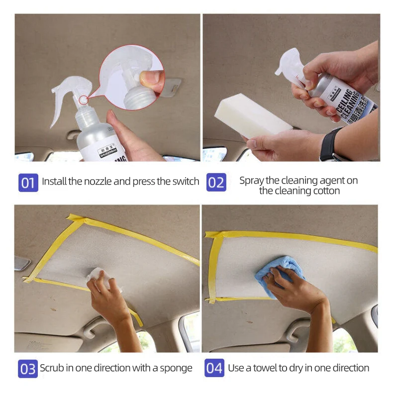 Car Interior Fabric Cleaning Agent - Image 4