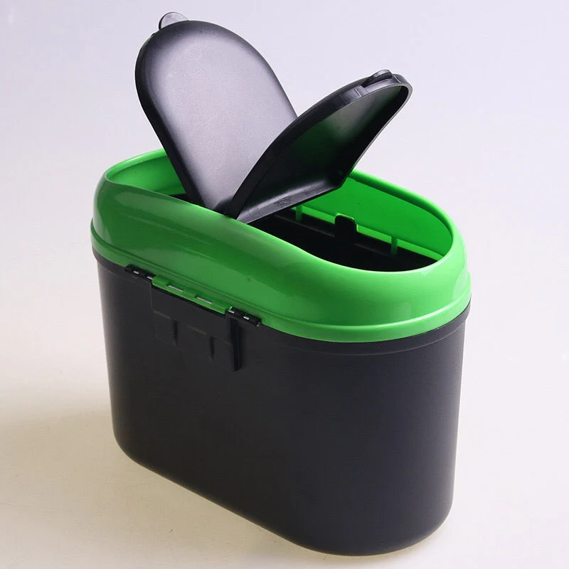 Car Trash Can with Double Lids - Image 6