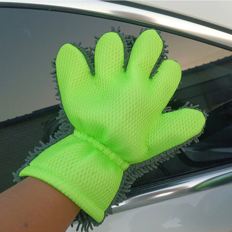 Double-sided five-finger car wash gloves - Image 13