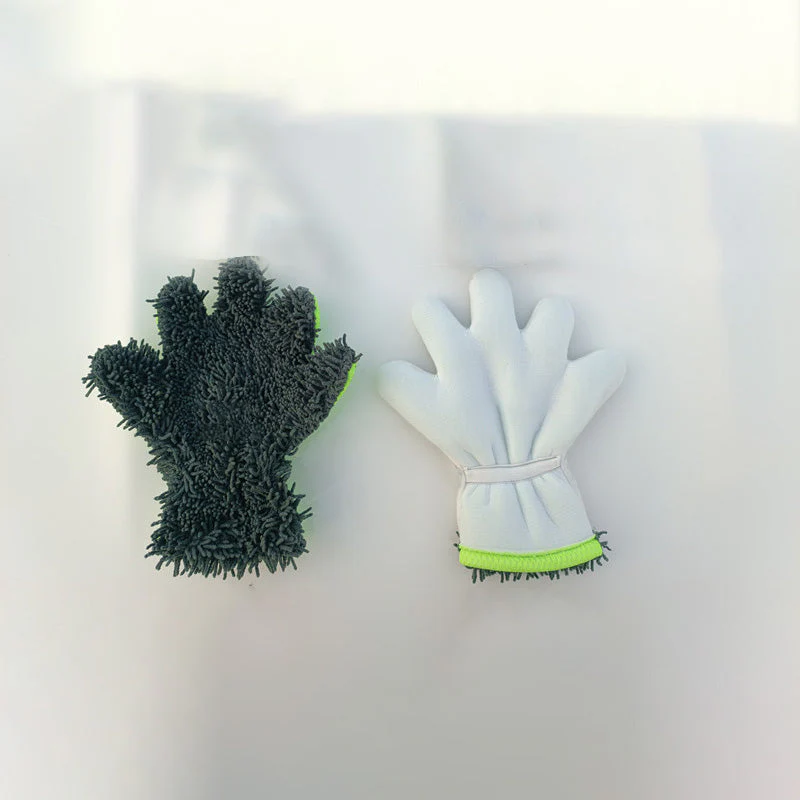 Double-sided five-finger car wash gloves - Image 15