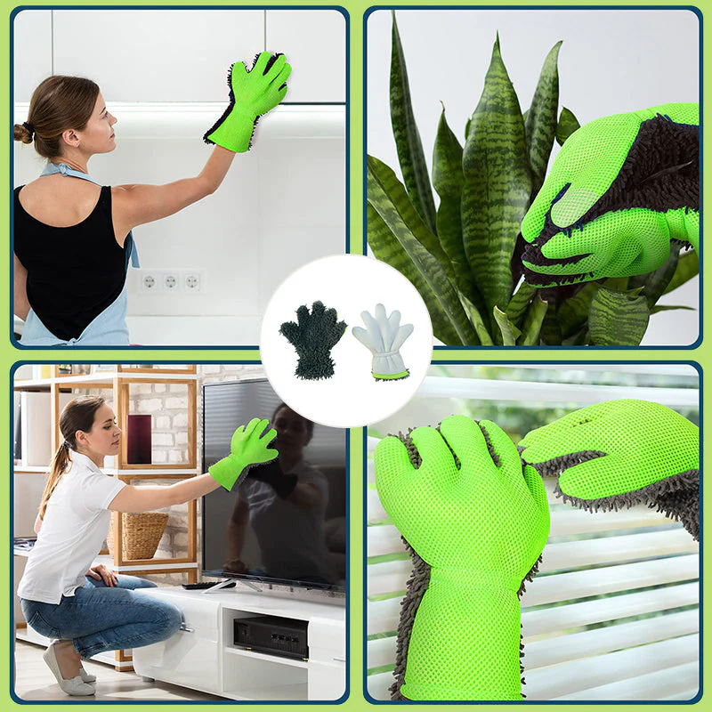 Double-sided five-finger car wash gloves - Image 3