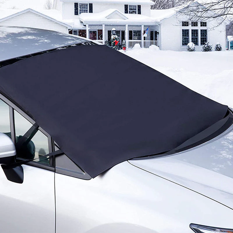 Enhanced 600D Oxford Fabric Windshield Frost Cover - Image 10