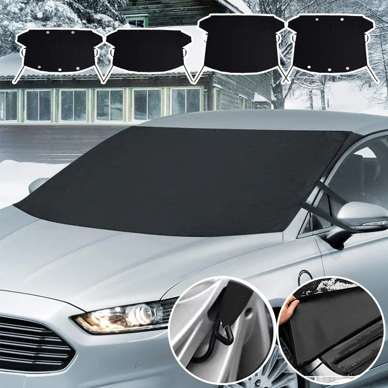 Enhanced 600D Oxford Fabric Windshield Frost Cover - Image 15