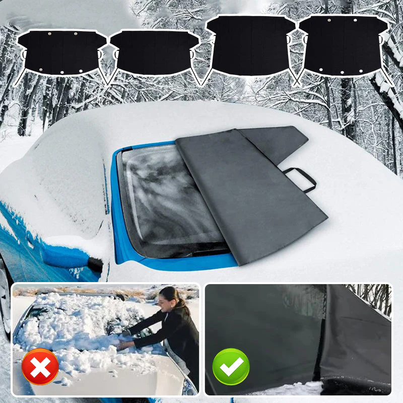 Enhanced 600D Oxford Fabric Windshield Frost Cover - Image 16