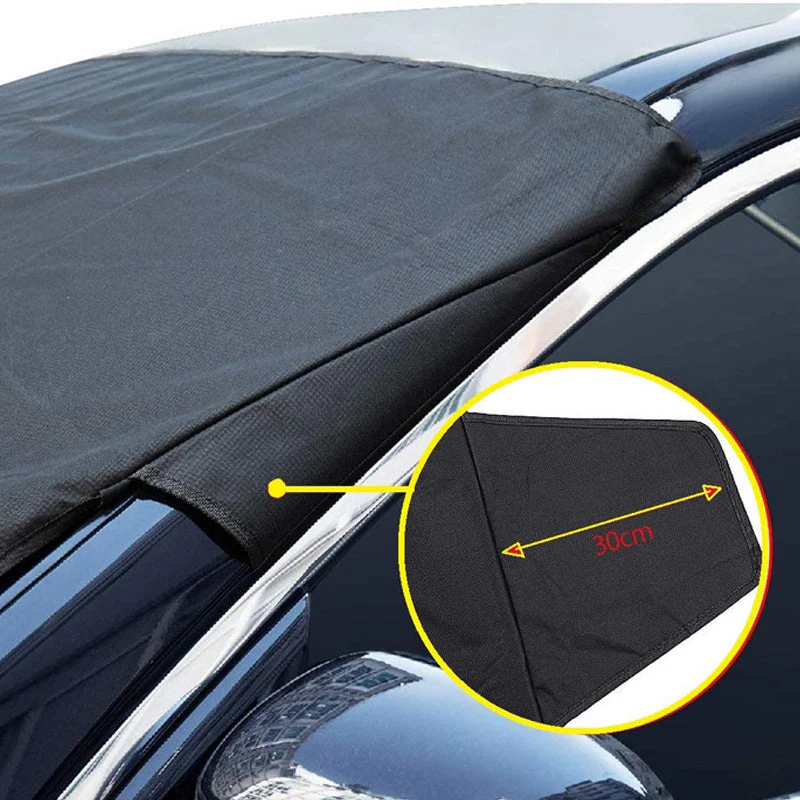 Enhanced 600D Oxford Fabric Windshield Frost Cover - Image 6