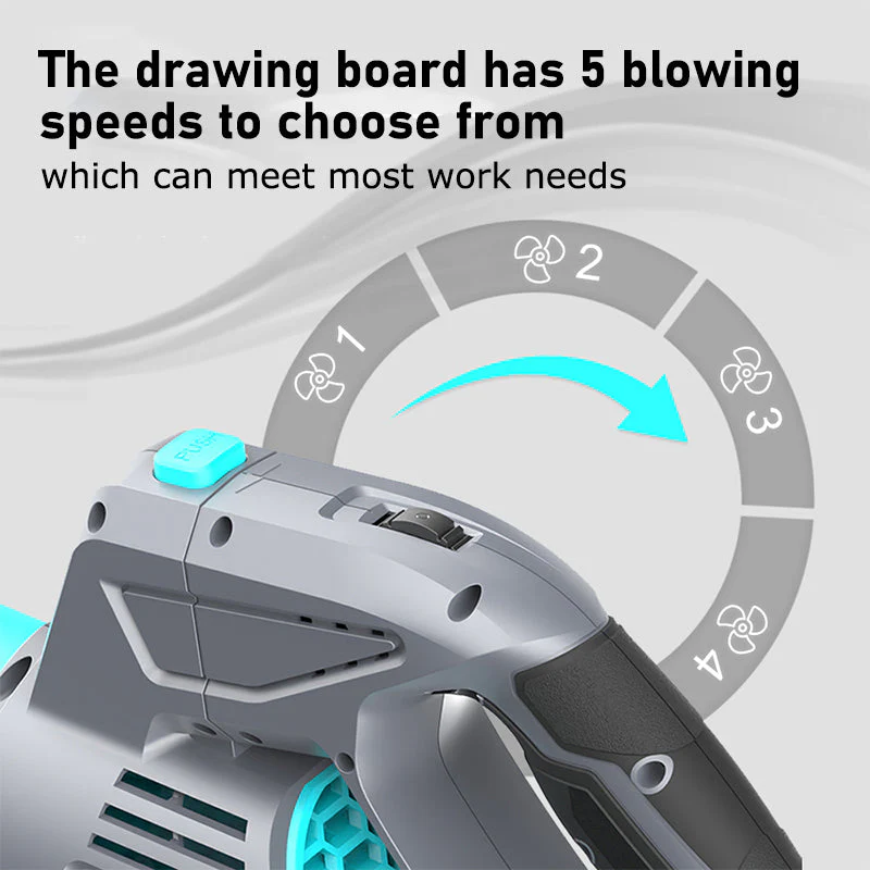 Handheld High Speed Leaf Blower - Image 6
