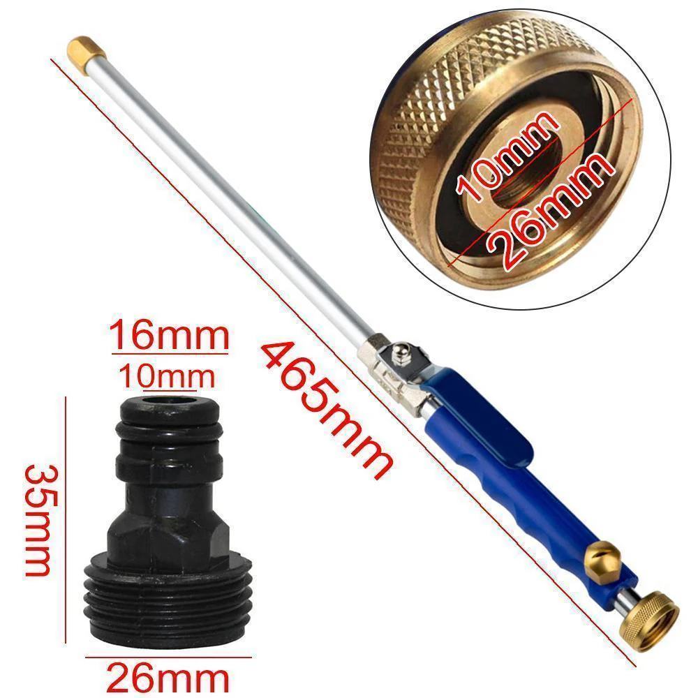 High Pressure Water Hose with Nozzle - Image 4