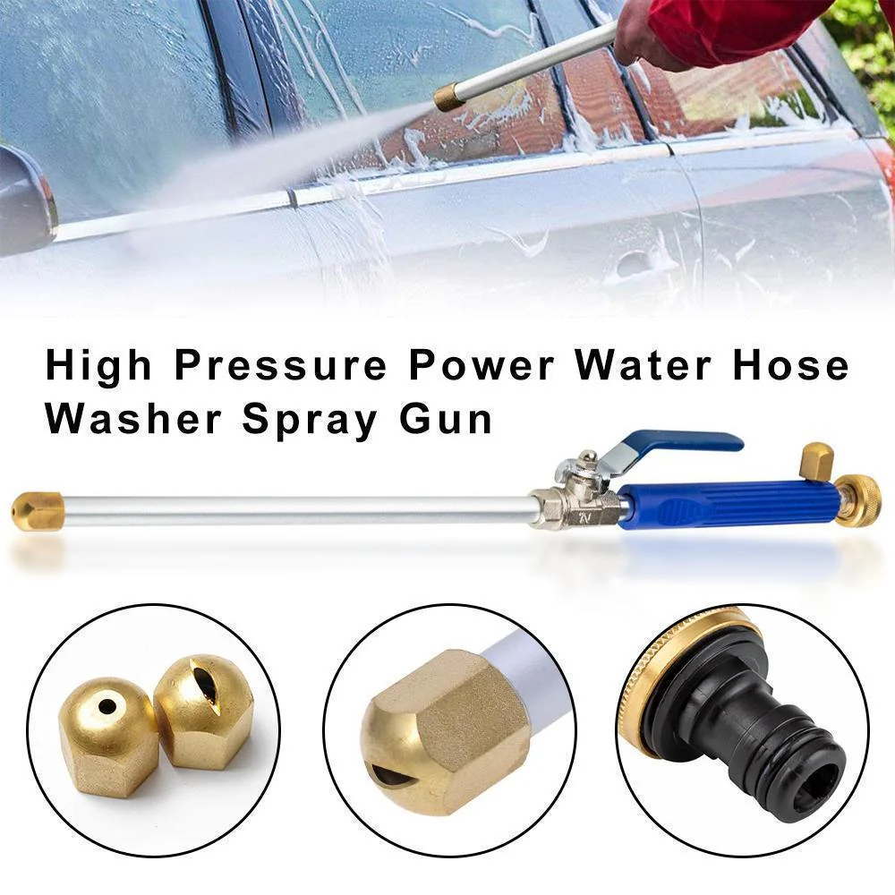 High Pressure Water Hose with Nozzle - Image 7