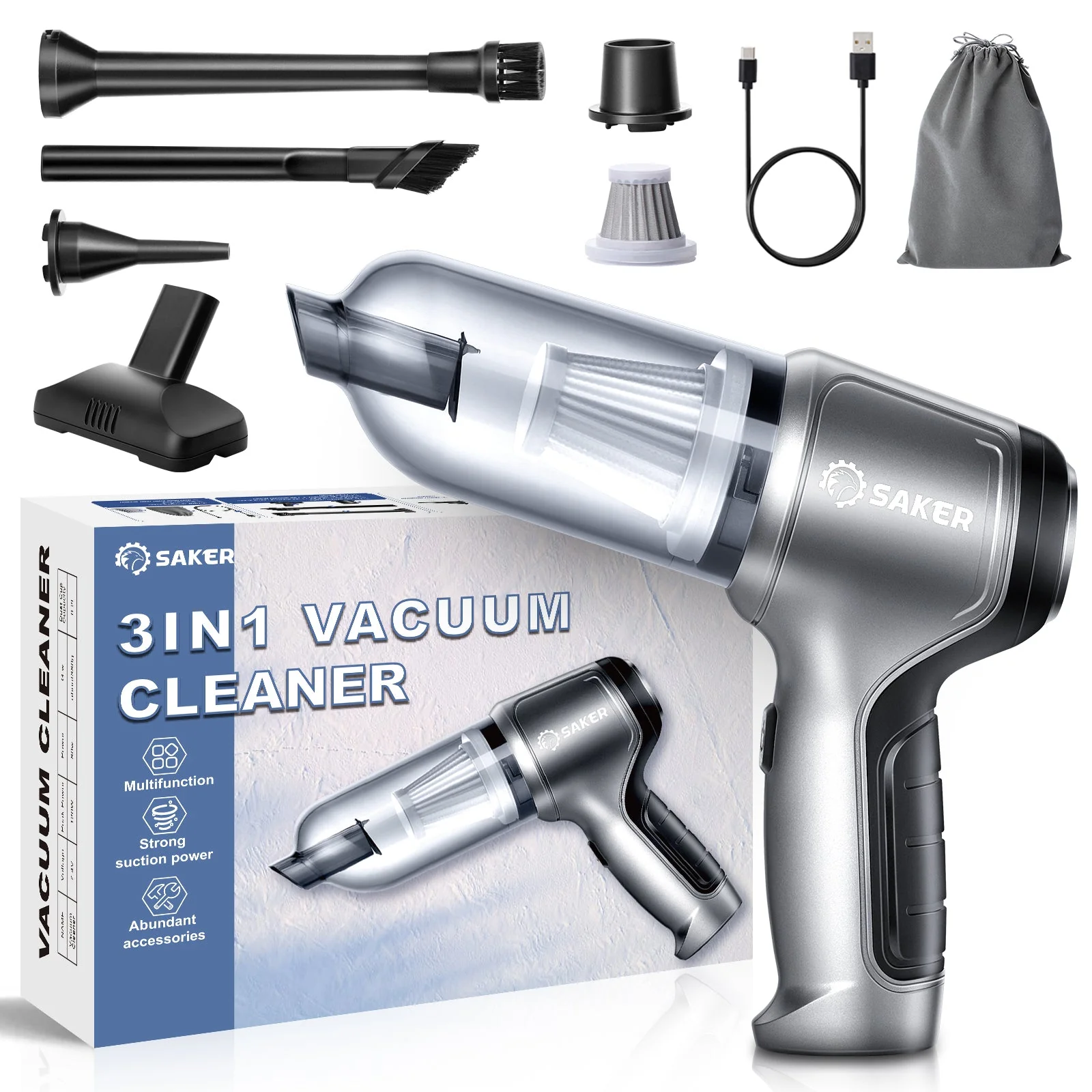 Mini Handheld Cordless Vacuum Cleaner - Image 14