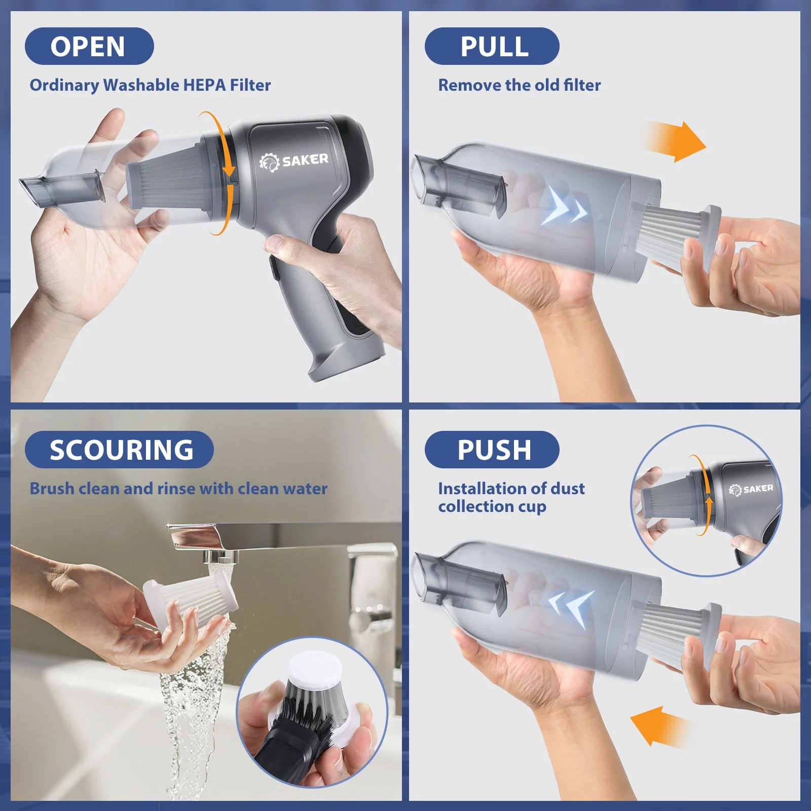 Mini Handheld Cordless Vacuum Cleaner - Image 26