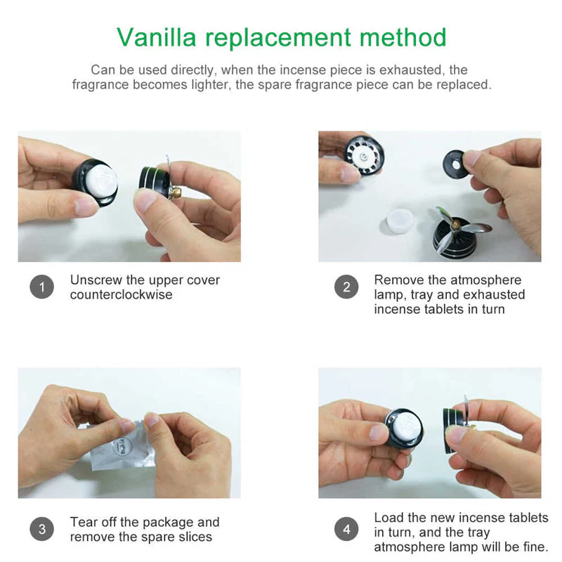 Mini LED Car Air Freshener - Image 9