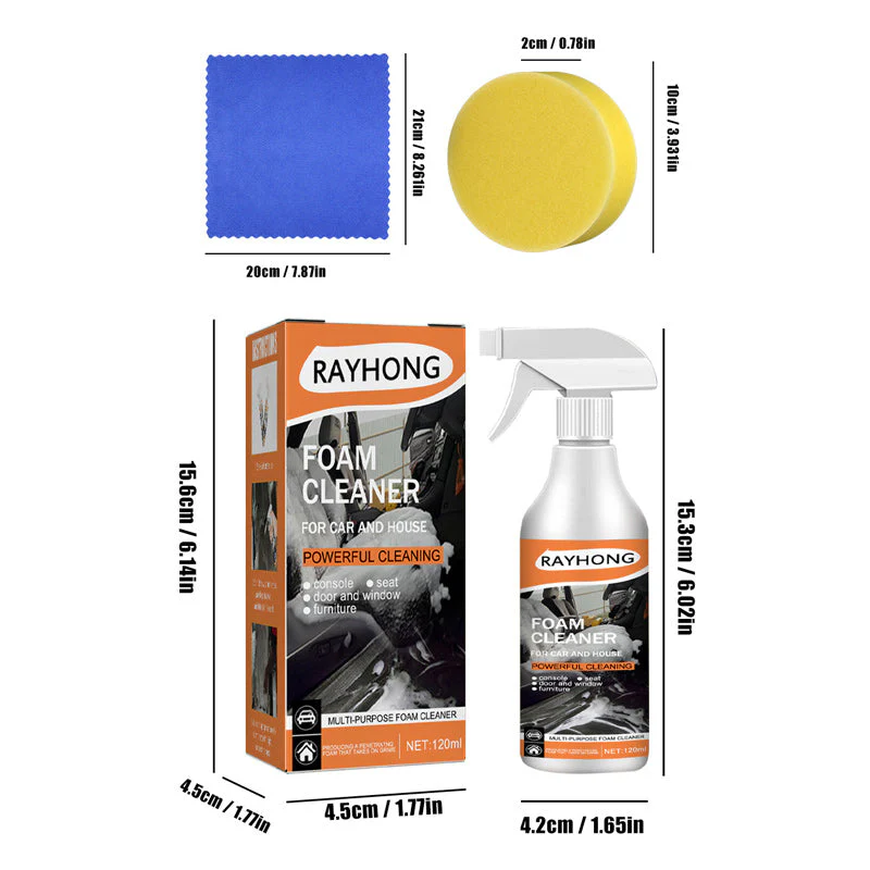 Multifunctional Foam Cleaner For Automobiles - Image 2