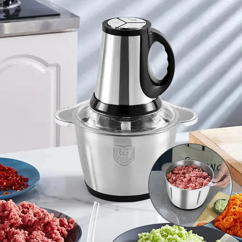 Multifunctional large capacity meat grinder - Image 10