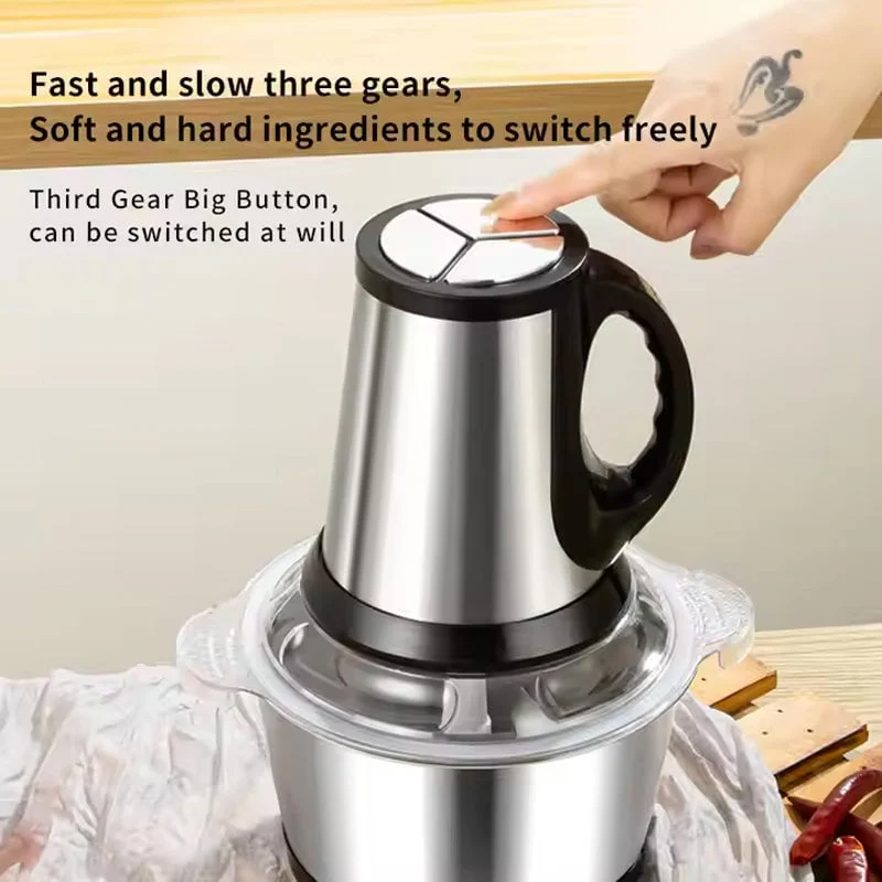 Multifunctional large capacity meat grinder - Image 7