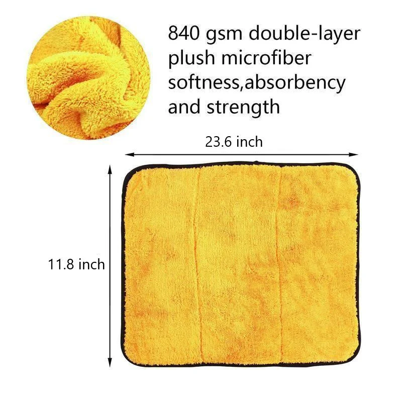 Professional Polishing Waxing Drying Cleaning Towel - Image 5