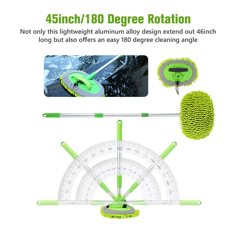 Three-section Telescopic Car Wash Mop - Image 10