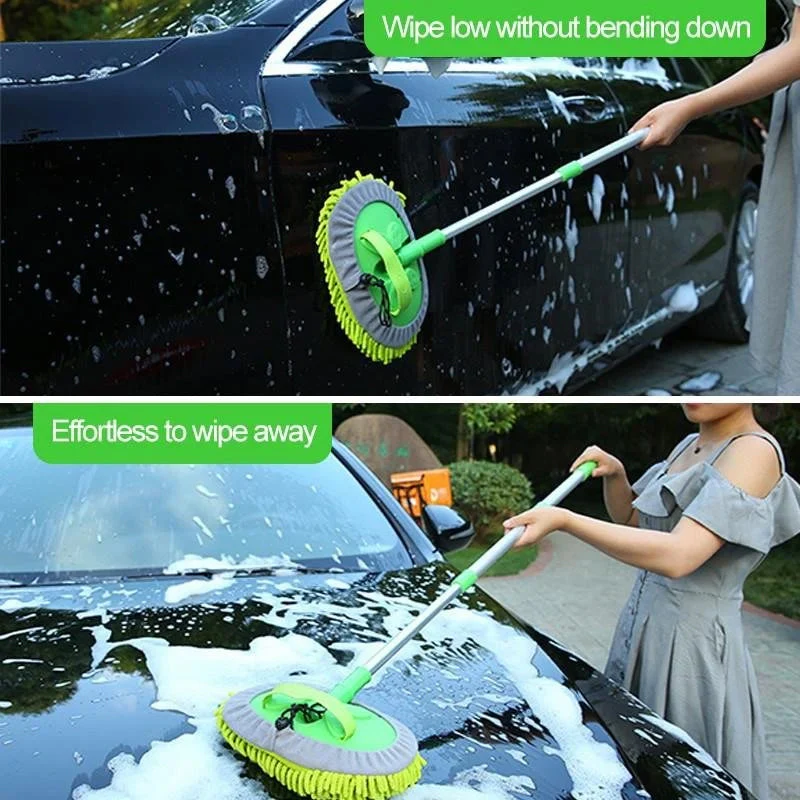 Three-section Telescopic Car Wash Mop - Image 5