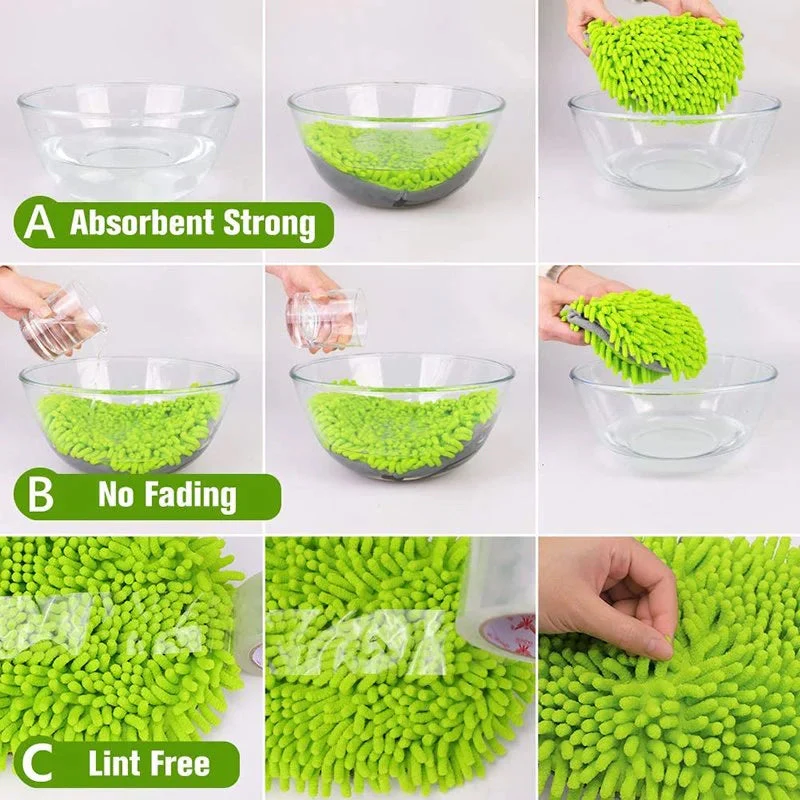 Three-section Telescopic Car Wash Mop - Image 8