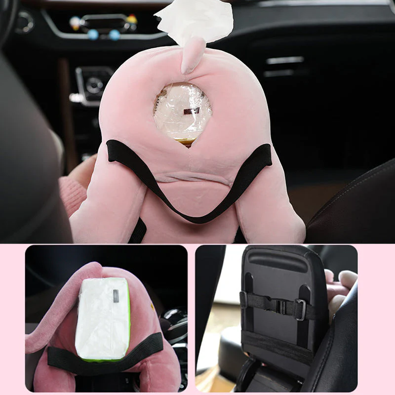 Vehicle Tissue Box Trash Can - Image 6