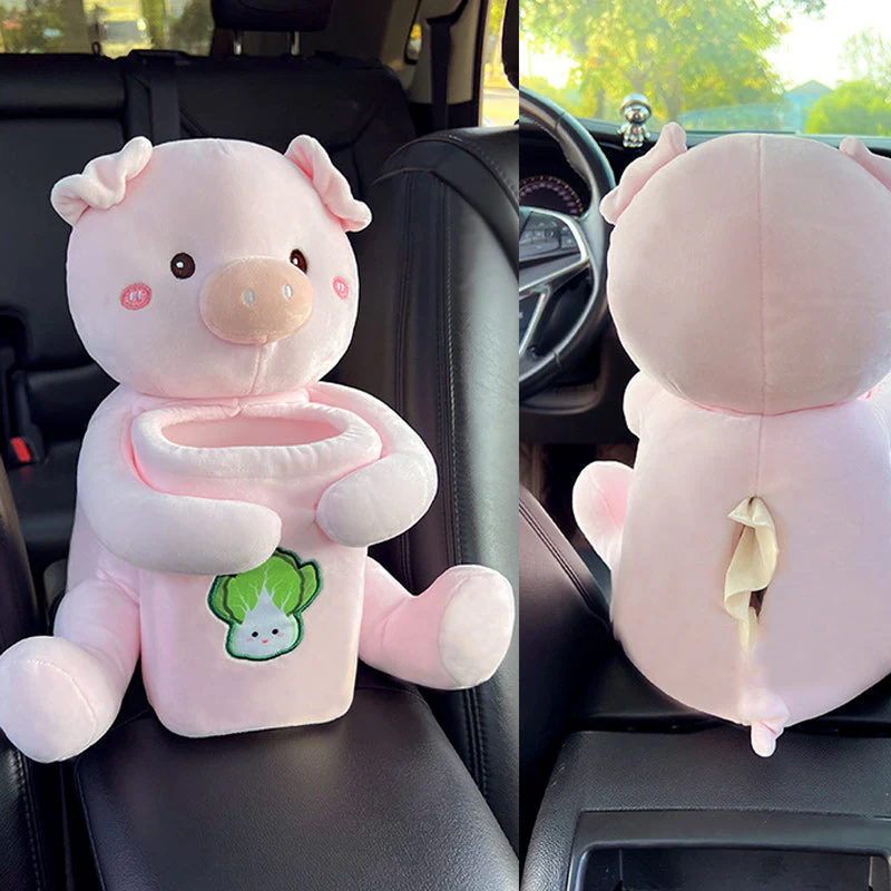 Vehicle Tissue Box Trash Can - Image 8